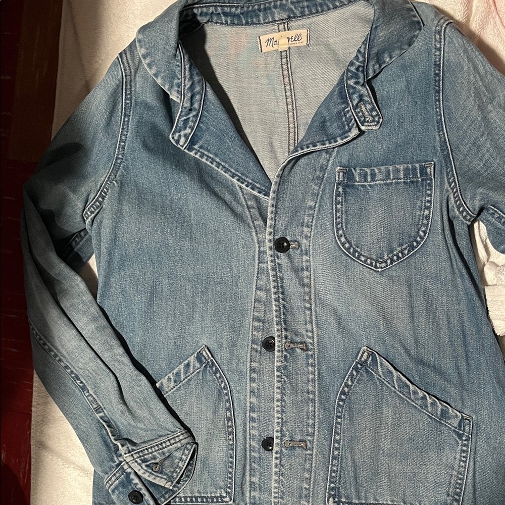 Madewell Light Blue Denim Jacket